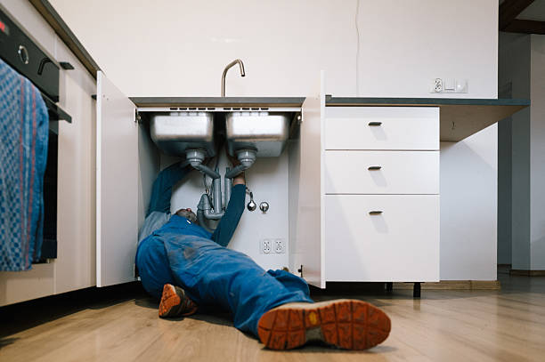 Professional Leak Detection technician working in Medusa, NY